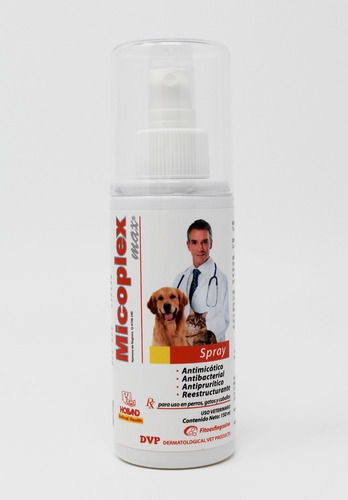 Spray Micoplex Max 150 Ml Antimicótico Perros/gatos Hongos
