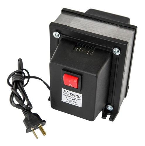 Imagen 1 de 5 de Auto Transformador Fuente 220v - 110v 1500w 2t Trafo Ec Htec