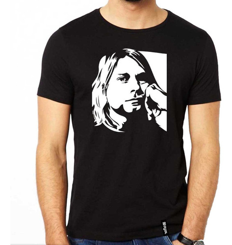 Remera Kurt Cobain Nirvana - 100% Algodón - Calidad Premium