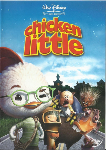 Chicken Little Dvd Disney Película Nuevo