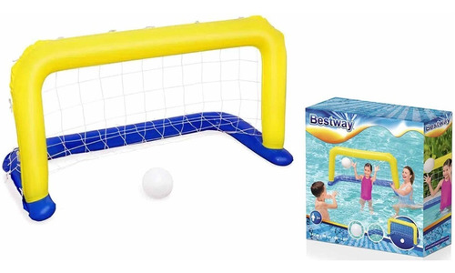 Cancha Fútbol  Inflable Arco Waterpolo Juego Piscina 