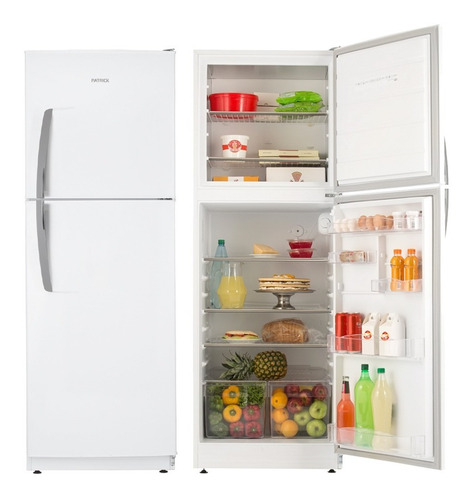 Imagen 4 de 10 de Heladera Con Freezer 394 Lts Patrick Hpk151b Blanca Outlet