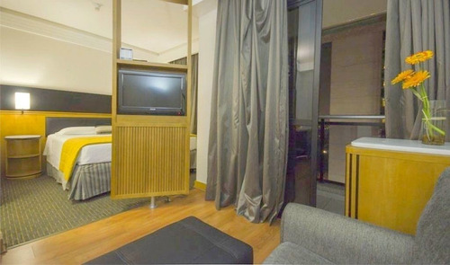 Imagem 6 de 15 de Flat Na Chacara Sto. Antonio - Estanplaza International - Pool - Sf11139