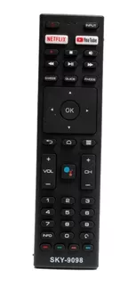 Controle Remoto Jvc Smart Tv 4k - Botão Netflix Youtube