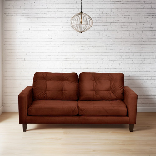 Sofa Napoles 3 Cuerpos Tela Velvet - Latam Home