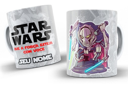 Imagem 7 de 10 de Canecas Personalizadas Star Wars !!!!