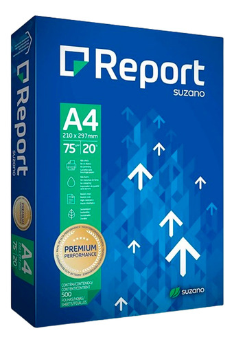 Papel Sulfite A4 Report Com 500 Folhas 75g