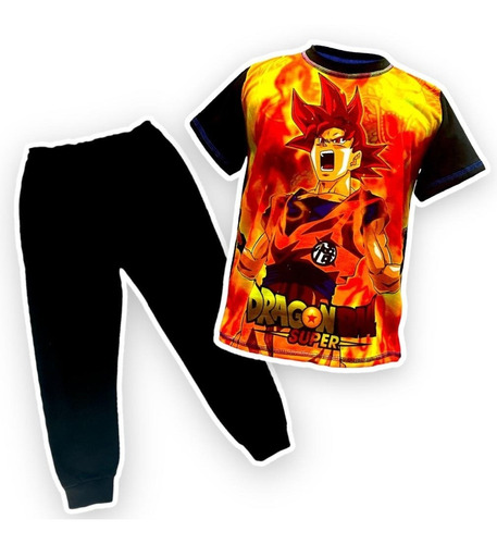 Conjunto Para Niños Dragon Ball Z