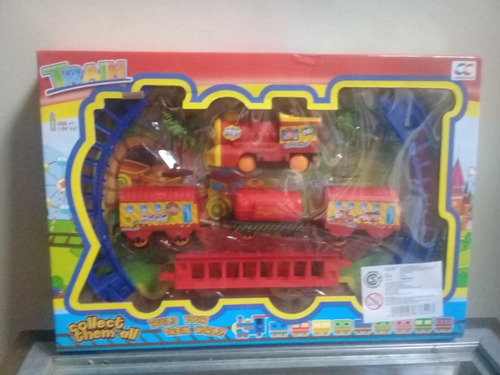 Tren Rojo Infantil A Pila Devoto Hobbies