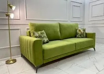 Comprar Sillones Sofas 2 Cuerpos Vainilla 1.80 Chenille Fabrica