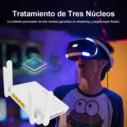 Router Repetidor Wifi Mini Extender 300mbps Routers Blanco