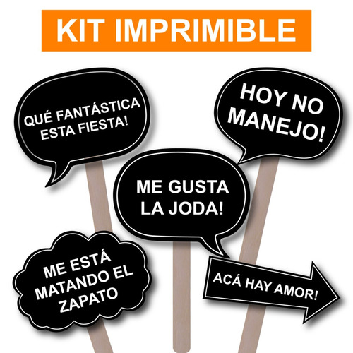 Photo Props Cumple De 50 Imprimible. 48 Carteles C Frases