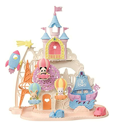 Calico Critters Parque De Atracciones Para Bebés, Juego De