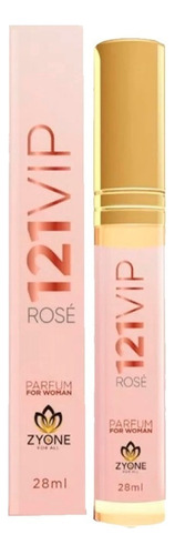 Perfume Zyone Feminimo 121 Vip Rose 28ml EDP Parfum Alta Fixação