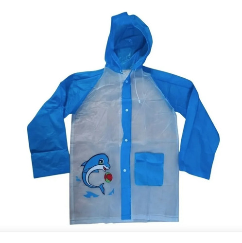  Impermeable Para Niño Lluvia Invierno Colores