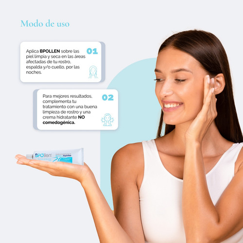 Imagen 5 de 8 de Gel Peróxido De Benzoilo Contra Barros Espinillas Bpollen