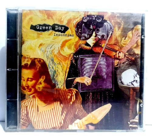 Cd Green Day - Insomniac 1995 Usa