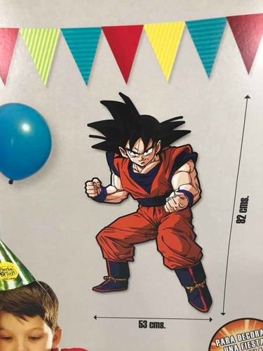 Adorno Movil Dragon Ball Decoración Fiesta Cumpleaños Goku | MercadoLibre
