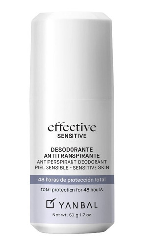 Desodorante Antitranspirante Sensitive Piel Sensible Yanbal 