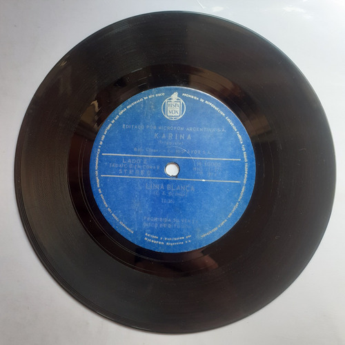 Vinilo Simple - Karina (tu Seras Mi Baby) (Usado)