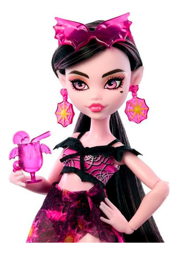 Muñeca Monster High Draculaura Con Traje De Baño
