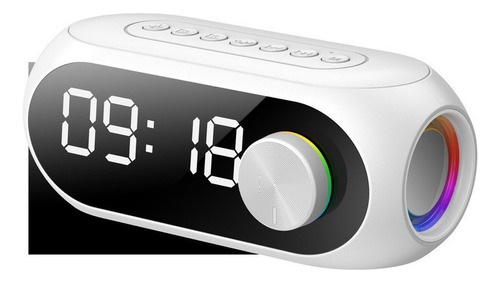 Reloj Despertador Con Altavoz Bluetooth, Bluetooth 5.0
