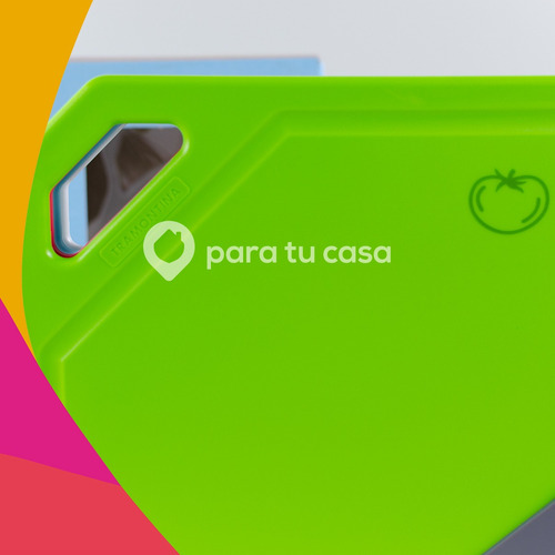 Juego De Tablas De Picar Con Soporte 5 Pzas Tramontina