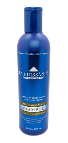 La Puissance Shampoo Matizador Blue Rubios Platinados 6c