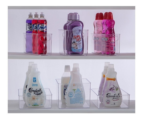 Organizador Multiuso Diamond Cristal Paramount 2 Peças 901