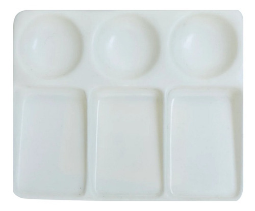 Godete De Plastico Rectangular #3 Con 6 Cavidades