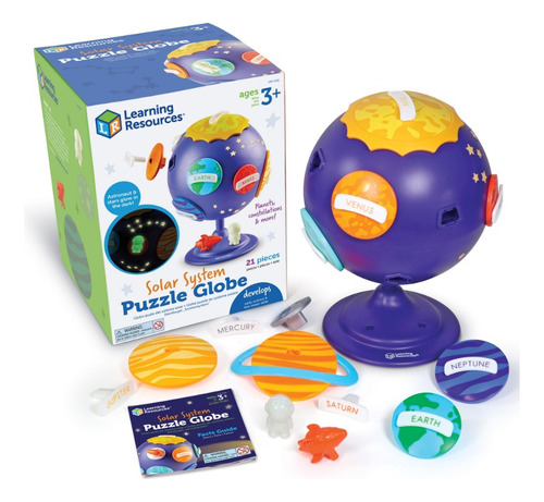 Learning Resources Sistema Solar Puzzle Globe 21 Piezas 