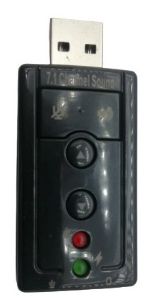Tarjeta De Sonido Externa Usb 7.1 Adaptador Audio Microfono
