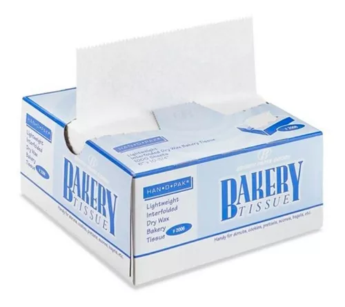 Hojas de papel encerado para alimentos (100) - Envolturas rectangulares de  caramelo antiadherentes - Papel de empanada de confitería semi translúcido