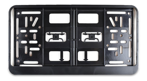 Porta Placa Universal Plástico Para Placa Automotriz