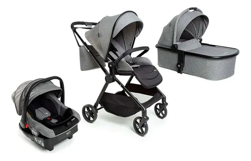 comprar Travel System Magnific 5 Em 1 Grey Denim - Safety 1st