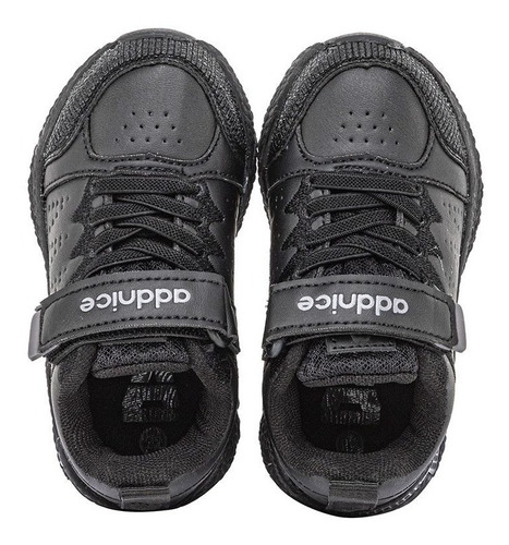 Zapatillas Addnice Ray Classic Velcro Elastico Bebe - Olivos