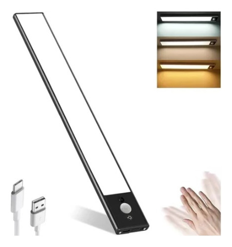 Led Cabinet Light Usb 25cm Sensor Movim Cromado 1800 Dow_033
