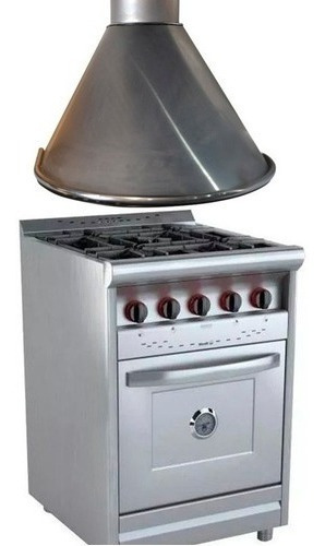 Combo Cocina Morelli Country 600 4h Campana Colucci Semi C