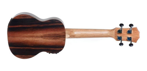 Imagem 3 de 7 de Ukulele Seizi Bora Bora Plus Soprano Elétrico Bag Ebony