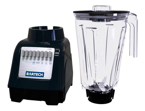 Licuadora 550w Plástico 2l Botonera 10vel Bartech B1 Negra