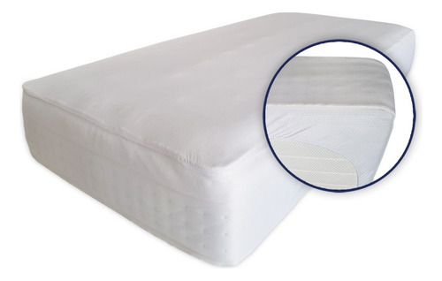 Cubrecolchón Queen Size Protectores Impermeable 190x150 Cm