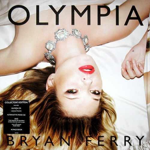 Box Luxo Colecionador Bryan Ferry Olympia Cd Dvd Livro