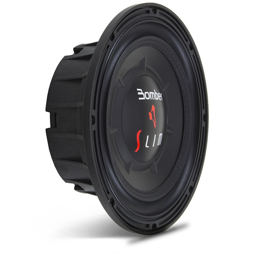 Subwoofer Som Interno 8  Bomber Slim - 200w Rms - 4 Ohms