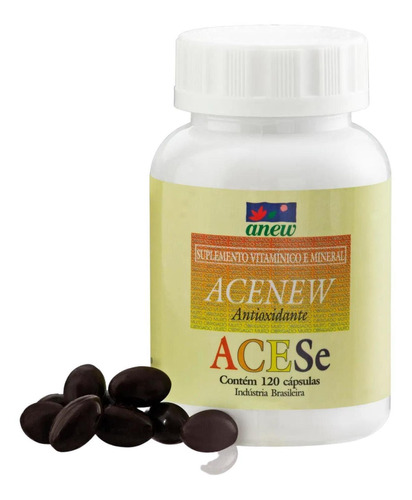 Acenew Antioxidante  120 Cápsulas Anew