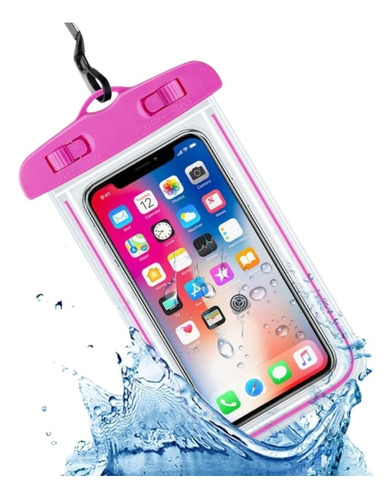 Pack 2 Fundas Celular Impermeable Protector Sumergible Agua