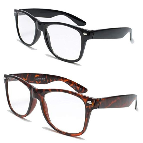 2 Pares De Lujo Gafas De Lectura - Estilo Cómodo Rx Simples 