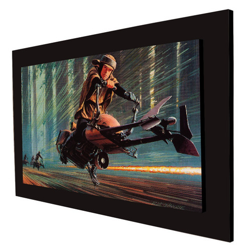 Cuadro 60x40cms Deco Escape-pintura Star Wars+envío Gratis