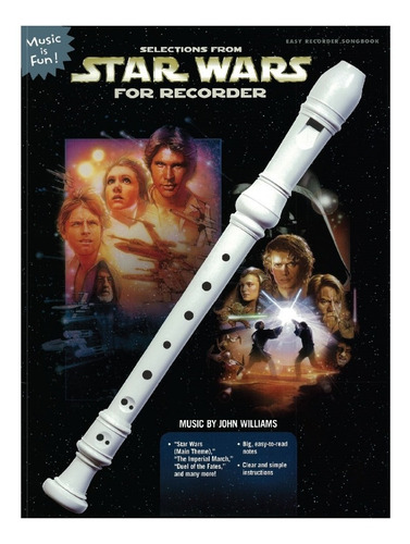 Selections From Star Wars For Recorder: Easy Recorder Songbo