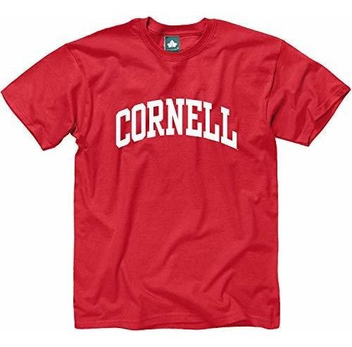 Universidad De Cornell Ivysport Rojo Grande De Manga Corta U