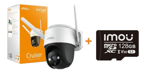 Cámara Ip Imou Cruiser 2mp Full-color Led30m + Micro Sd 128g